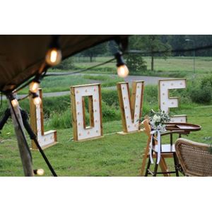 Lichtletter woord: Love