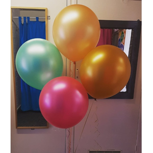 Odysseus cap Kapitein Brie Latex Ballon 60 cm Inclusief Helium