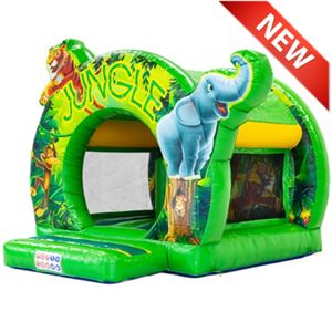 Springkussen Bouncedome Jungle