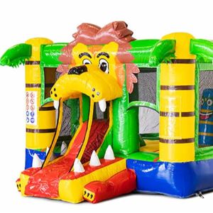 Springkussen Mini Multiplay Leeuw