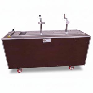 Mobiele Bar met Dubbele Tapinstallatie Mobiele Bar met Dubbele Tapinstallatie