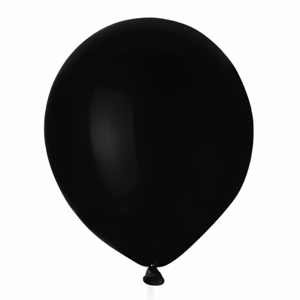 Viva tempel Lagere school Zwarte Ballon 60 cm Inclusief Confetti & Helium